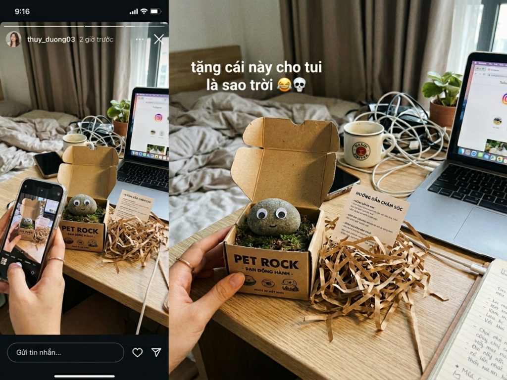 Món quà gây bão mạng xã hội