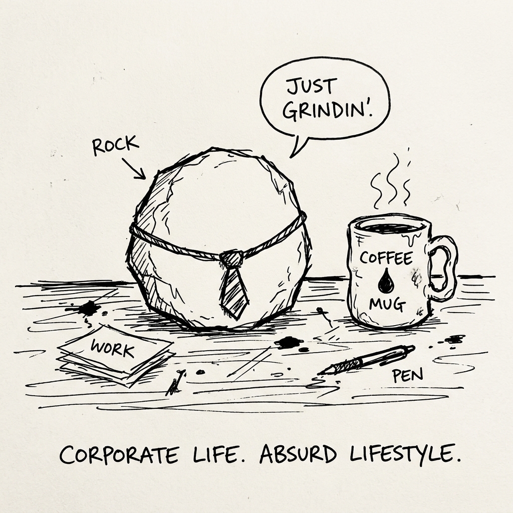 Bé Đá Đồng Nghiệp Doodle